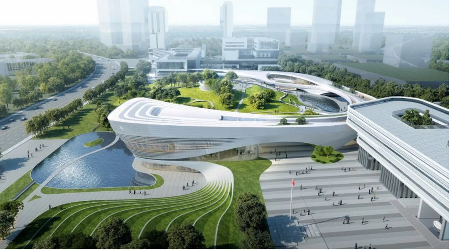 東莞大灣區(qū)大學松山湖校區(qū)GRC構件工程案例